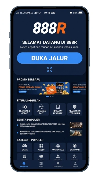 Halaman Link Alternatif 888r untuk Pengguna Android