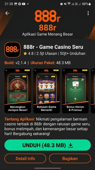 Unduh APK 888r Terbaru untuk Android di Indonesia