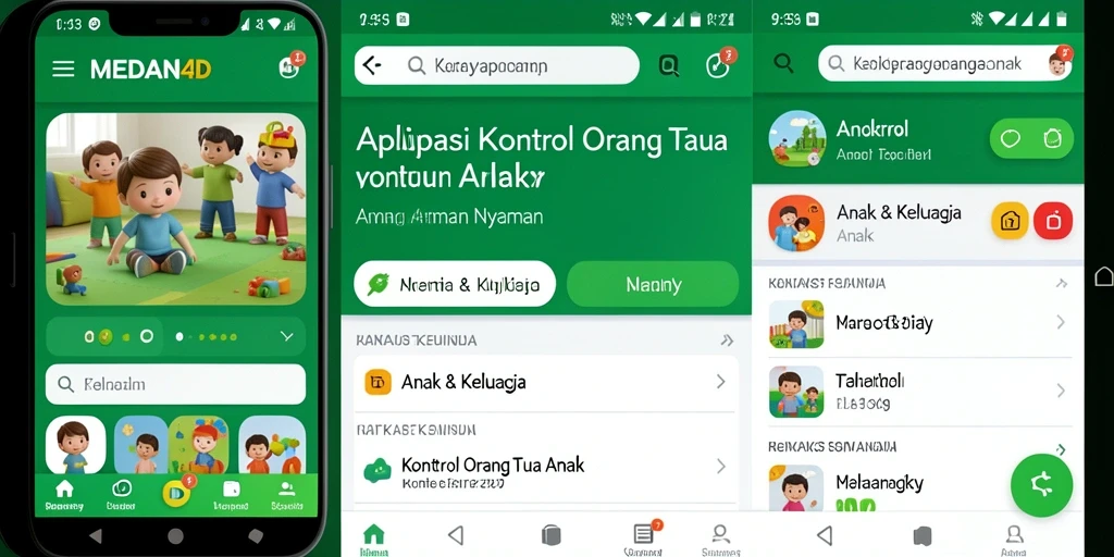 Tampilan antarmuka MEDAN4D yang sederhana dan mudah dipahami.