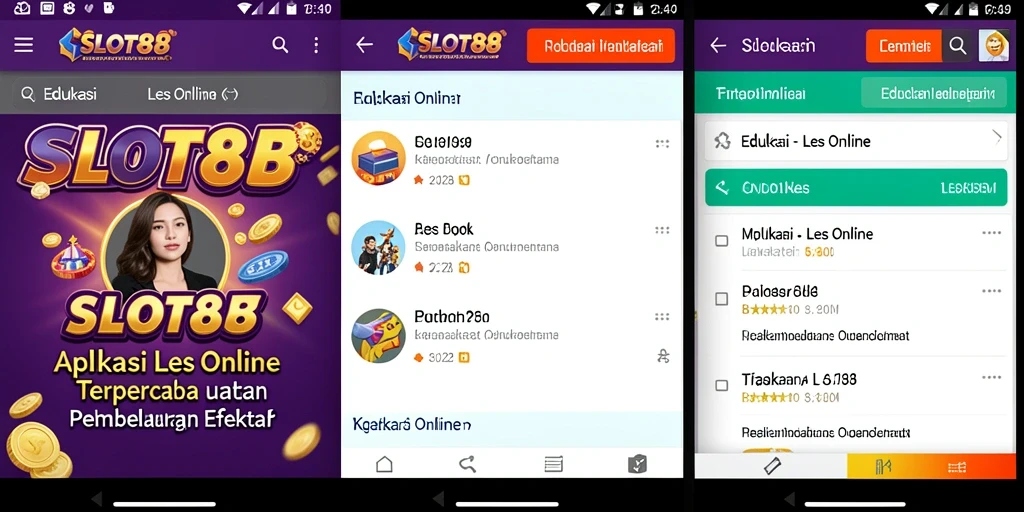 Tampilan antarmuka pengguna SLOT88 yang intuitif dan mudah diakses.